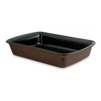 Форма Ceraflame для запекания прямоугольная, средняя, шоколадная, 2 л на VALLES.TOP