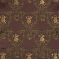 Ткань Galleria Arben Art Nouveau TIFFANY BURGUNDY на VALLES.TOP