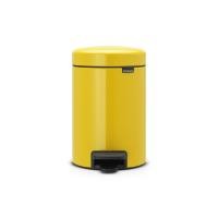 Бак Brabantia newicon мусорный, желтая маргаритка, 3 л на VALLES.TOP