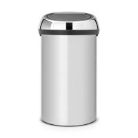 Бак Brabantia Touch Bin New мусорный, серый металлик, 60 л на VALLES.TOP