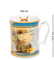 CN-05 Кружка "Флагман Виктори 1765 г." 450 мл (Carmani) на VALLES.TOP