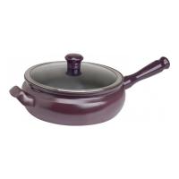 Сковорода Ceraflame Terrine co стеклянной крышкой, 2.8л, цвет сливовый на VALLES.TOP