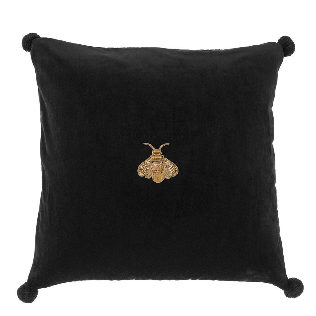 Подушка Eichholtz Lacombe черная на VALLES.TOP