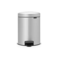 Бак Brabantia newicon мусорный, серый металлик, 5 л на VALLES.TOP