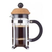 Кофейник френч-пресс Bodum Chambord, цвет пробковый, 0.35 л на VALLES.TOP