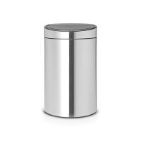 Бак Brabantia Touch Bin New мусорный, стальной матовый, FPP, 40 л на VALLES.TOP