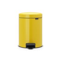 Бак Brabantia newicon мусорный, желтая маргаритка, 5 л на VALLES.TOP