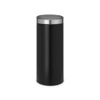 Бак Brabantia Touch Bin New мусорный, черный матовый, со стальной крышкой, 30 л на VALLES.TOP