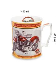 CN-07 Кружка "Мотоцикл "Харлей Девидсон 1940 г." 450 мл (Carmani) на VALLES.TOP
