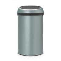 Бак Brabantia Touch Bin New мусорный, мятный металлик, 60 л на VALLES.TOP