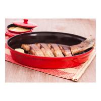 Форма для запекания овальная Ceraflame, 1.6л, цвет красный на VALLES.TOP