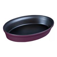 Форма для запекания овальная Ceraflame, 1.6л, цвет сливовый на VALLES.TOP