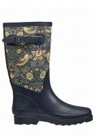 Сапоги резиновые «Земляничные» Strawberry Thief by William Morris Briers на VALLES.TOP