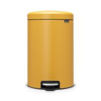 Бак Brabantia newicon мусорный, минерально-горчичный, 20 л на VALLES.TOP