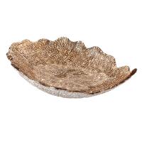 Блюдо IVV Madagascar овальное, медное, 33х22 см на VALLES.TOP