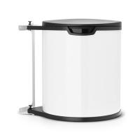 Бак Brabantia мусорный, встраиваемый, белый, 15 л на VALLES.TOP