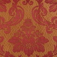 Ткань Galleria Arben Exclusive DAMASK 03219 COL.7 ORANGE DES.6-3032 130 CM _KE на VALLES.TOP