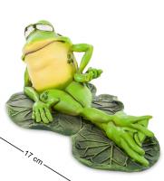 Фигурка-лягушка The Comical World of Stratford Фрогалина на отдыхе RV-114 на VALLES.TOP