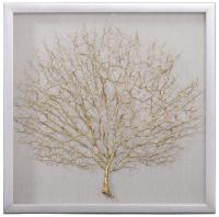 Панно Mart Gallery Кораллы 4 золотое на VALLES.TOP