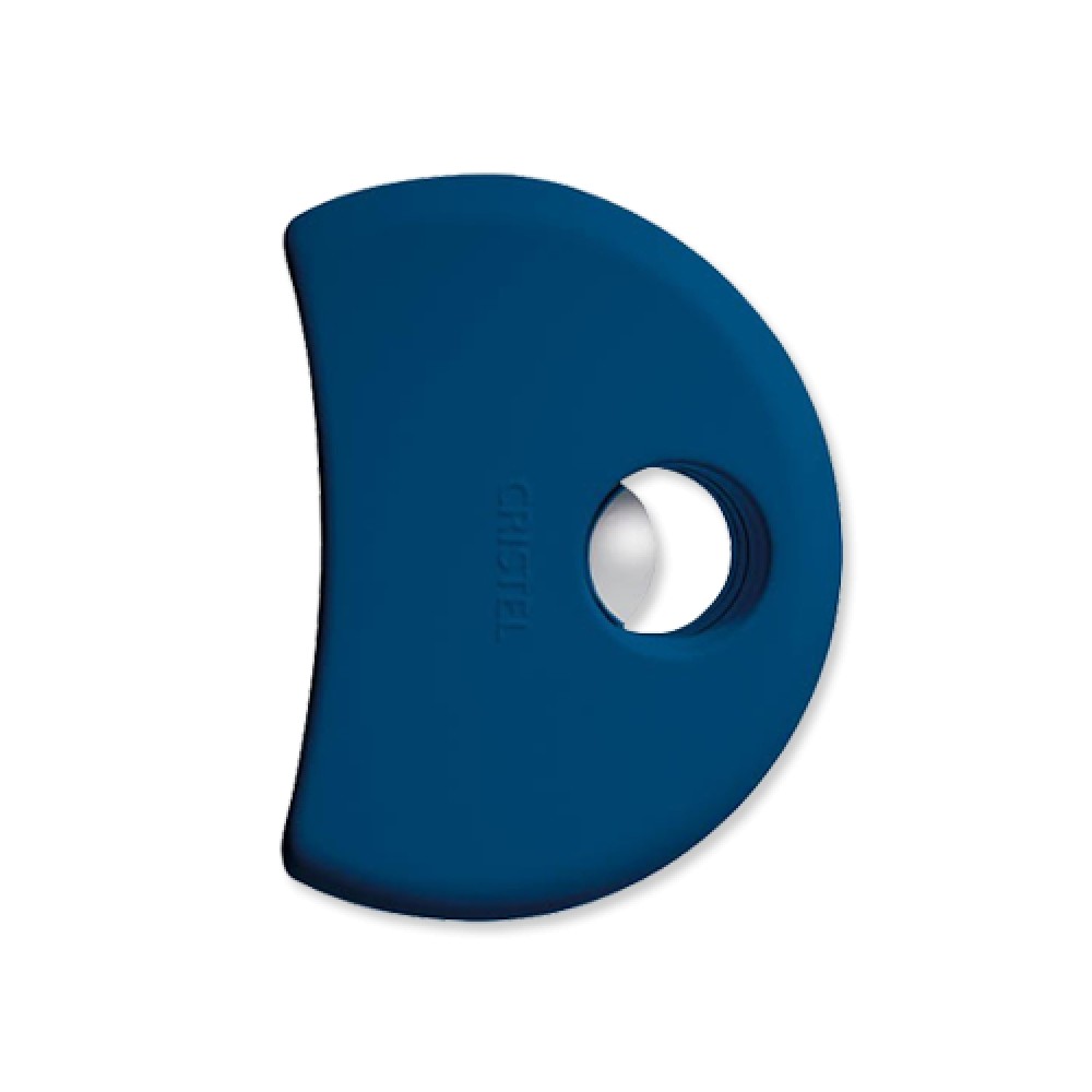 Ручка CRISTEL Agate съемная полукруглая, синяя на VALLES.TOP