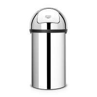 Бак Brabantia Push Bin мусорный, полированная сталь, 60 л на VALLES.TOP