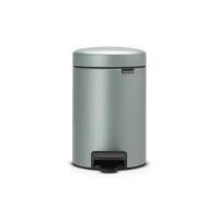 Бак Brabantia newicon мусорный, мятный металлик, 3 л на VALLES.TOP