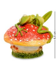 Шкатулка The Comical World of Stratford Лягушка на мухоморе RV-882 на VALLES.TOP