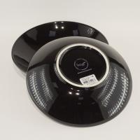 Тарелка Value Ceramic глубокая черная 210 мм на VALLES.TOP