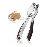 Щипцы VACU VIN для открывания бутылок с шампанским, черные на VALLES.TOP