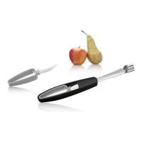 Нож TOMORROW'S KITCHEN для удаления сердцевины из яблок 2 в 1, черный-хром на VALLES.TOP