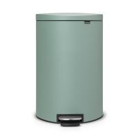 Бак Brabantia FlatBack+ мусорный, минерально-мятный, 40 л на VALLES.TOP