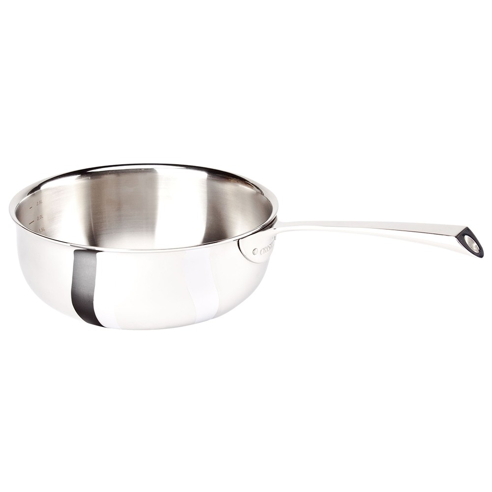 Сотейник CRISTEL Casteline fixed handle с ручкой, без крышки, диаметр 22 см, 3 л на VALLES.TOP