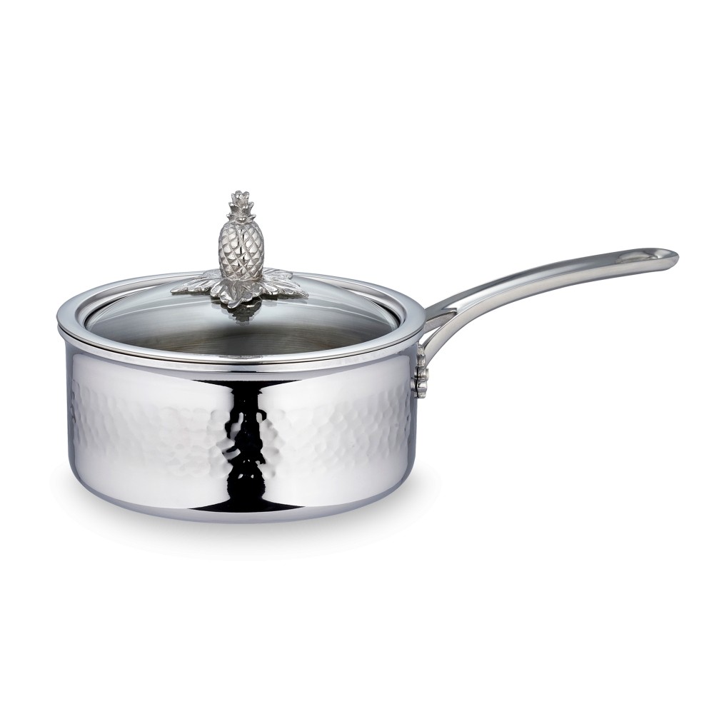 Ковш RUFFONI Omegna со стеклянной крышкой, диаметр 16 см, 1,5 л на VALLES.TOP