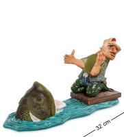 Подставка The Comical World of Stratford Рыбак RV-431 под бутылку на VALLES.TOP