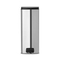 Бак Brabantia мусорный, прямоугольный, стальной матовый, FPP, 25 л на VALLES.TOP