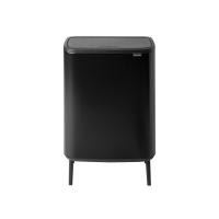 Бак Brabantia Touch Bin Bo Hi мусорный, черный матовый, 60 л на VALLES.TOP