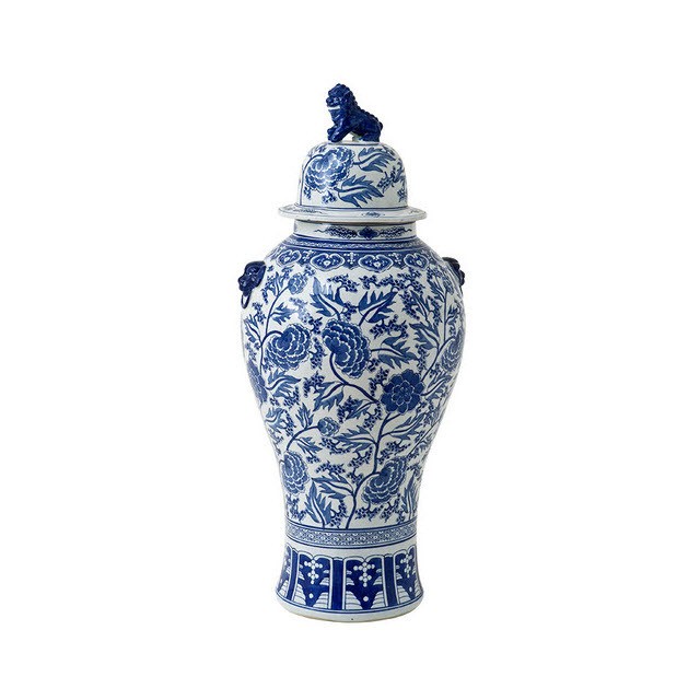 Ваза Eichholtz Penisula Chinese Blue на VALLES.TOP