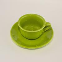 Чайная пара Value Ceramic лайм 170 мл, 160 мм на VALLES.TOP