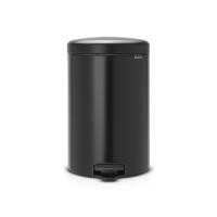 Бак Brabantia newicon мусорный, черный матовый, 20 л на VALLES.TOP