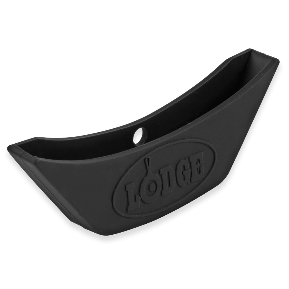 Накладка LODGE на ручку, скругленная, 14х5х2 см, черная на VALLES.TOP