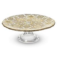 Блюдо IVV Arabesque для торта, на ножке, 26 см на VALLES.TOP