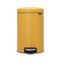 Бак Brabantia newicon мусорный, минерально-горчичный, 12 л на VALLES.TOP