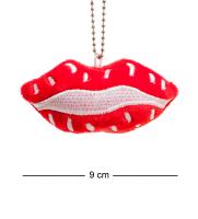 EK-36 Брелок-губы "Смайлик Поцелуй" на VALLES.TOP