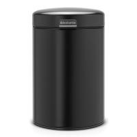 Бак Brabantia newicon мусорный, настенный, черный матовый, 3 л на VALLES.TOP