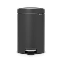 Бак Brabantia newicon мусорный, минерально-графитовый, 12 л на VALLES.TOP