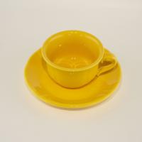 Чайная пара Value Ceramic желтый 170 мл, 160 мм на VALLES.TOP