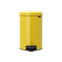 Бак Brabantia newicon мусорный, желтая маргаритка, 12 л на VALLES.TOP