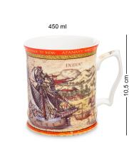 CN-10 Кружка "Путешественник Афанасий Никитин" 450 мл (Carmani) на VALLES.TOP