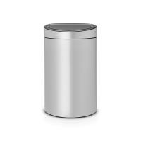 Бак Brabantia Touch Bin New мусорный, серый металлик, 40 л на VALLES.TOP