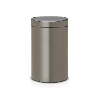 Бак Brabantia Touch Bin New мусорный, платиновый, 40 л на VALLES.TOP